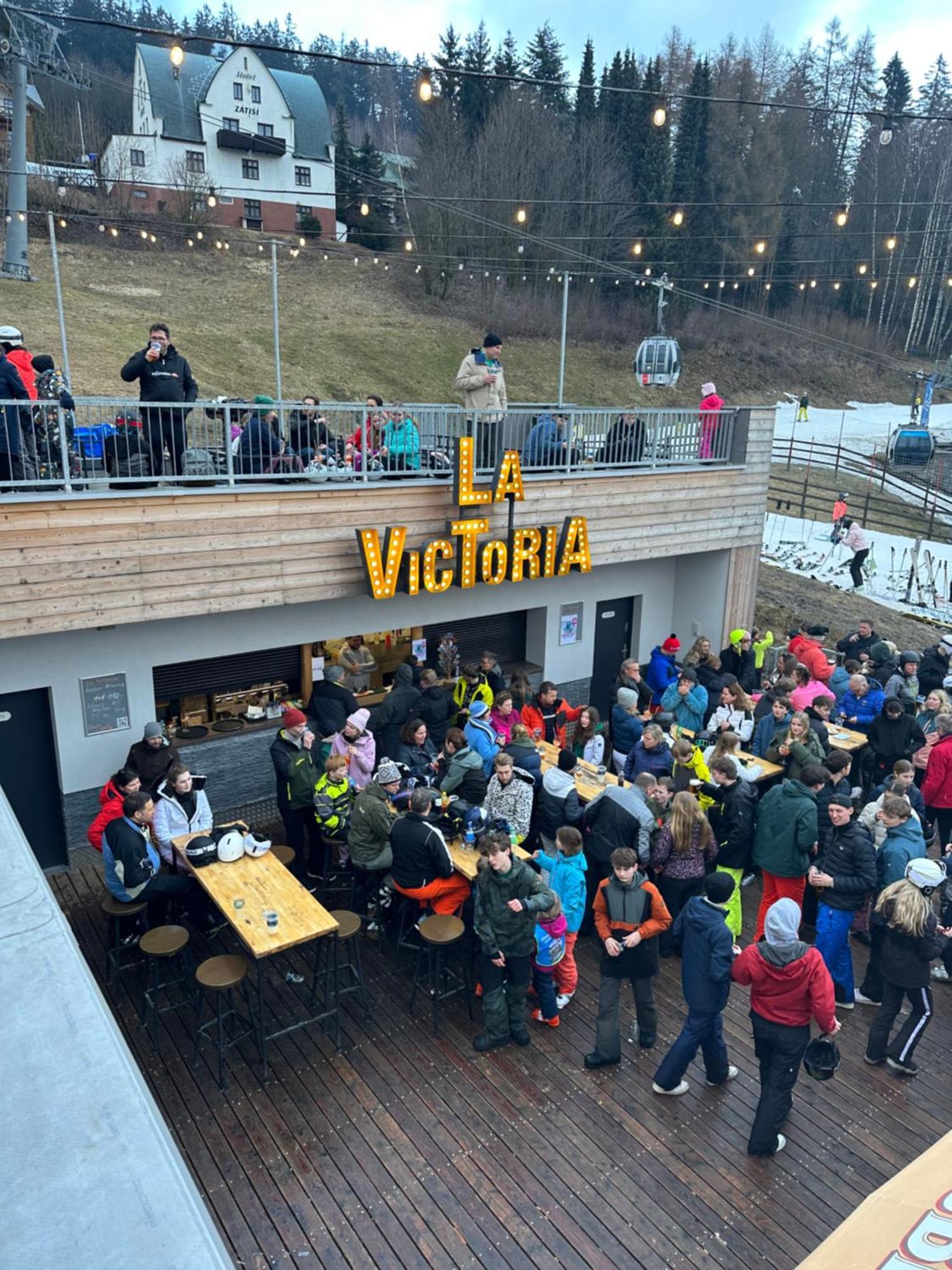 La Victoria Janske Lazne Exterior foto